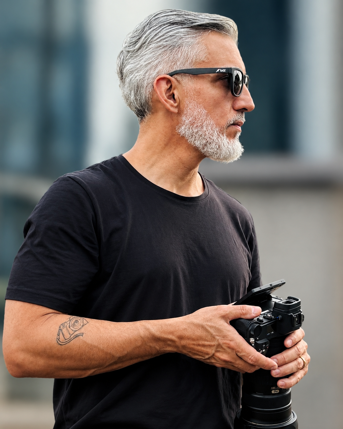 Retrato de Flaviano Vaz, diretor da Avren Films